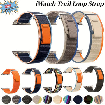Adjustable Nylon Trail Loop Strap for Apple Watch -
