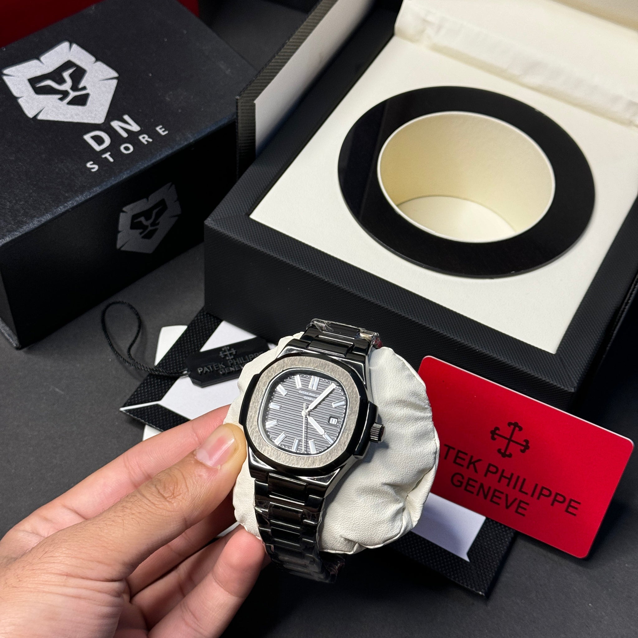 Black Patek Philippe John Wick Style