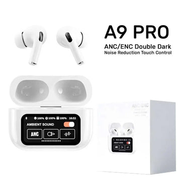 A9 Pro Earbuds with ANC & LED Display