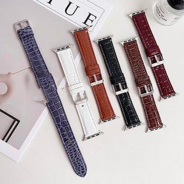 Leather Watch Band for Apple Watch Strap