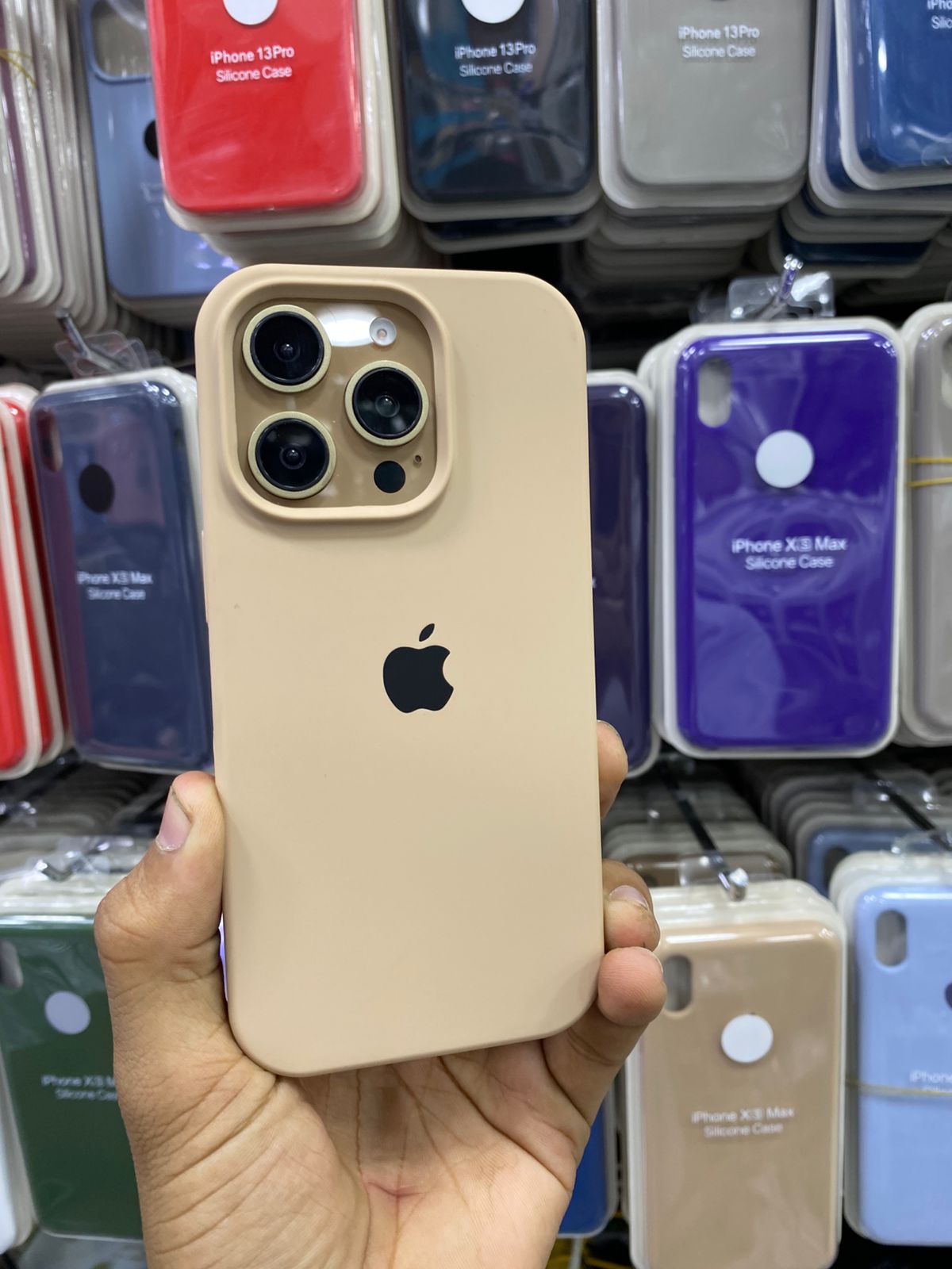 iPhone Desert Titanium Silicon Case