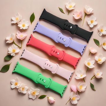 Silicone Sport Band Compatible with Apple Watch